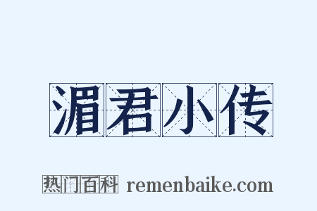 湄君小传是什么意思的图片